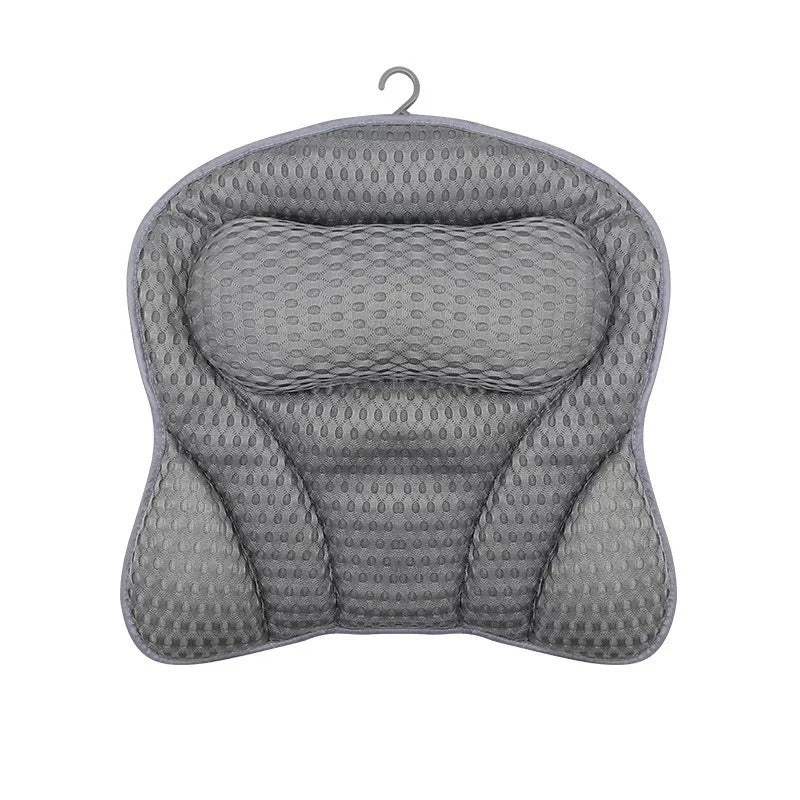 Ergonomic Bath Pillow — Neck & Shoulder Support for Long Soaks Ergonomic Bath Pillow — Neck & Shoulder Support for Long Soaks
