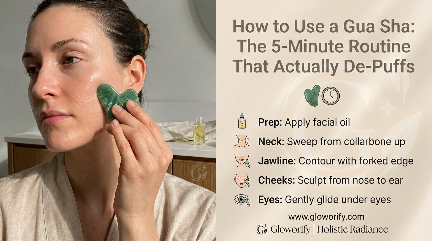 How to Use a Gua Sha: The 5-Minute Routine That Actually De-Puffs