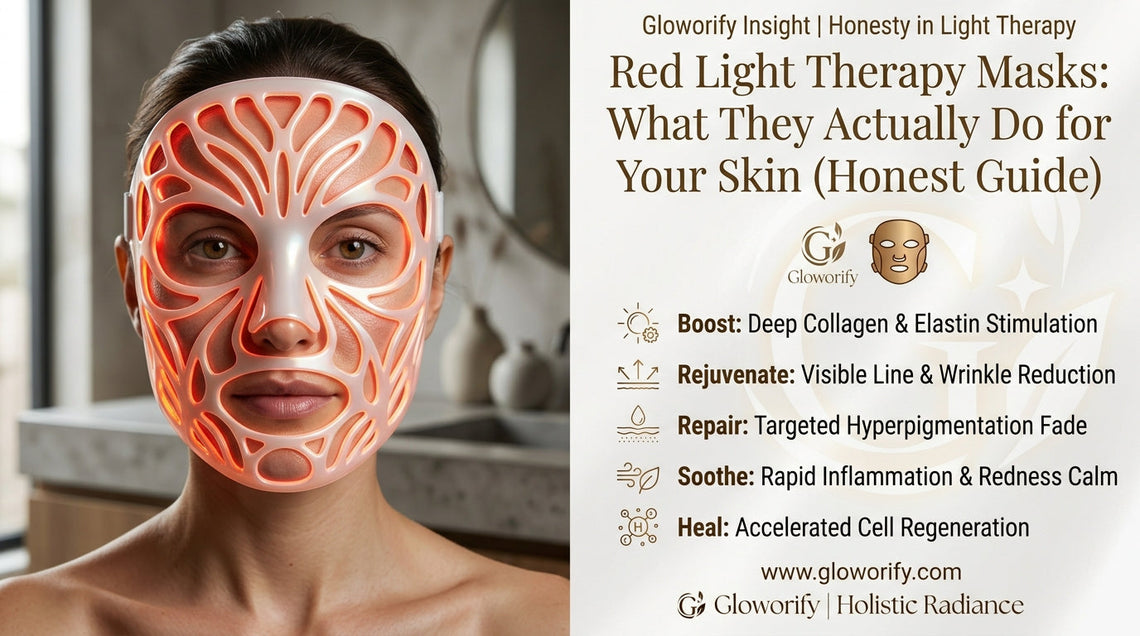 Red Light Therapy Masks: What They Actually Do for Your Skin (Honest Guide)