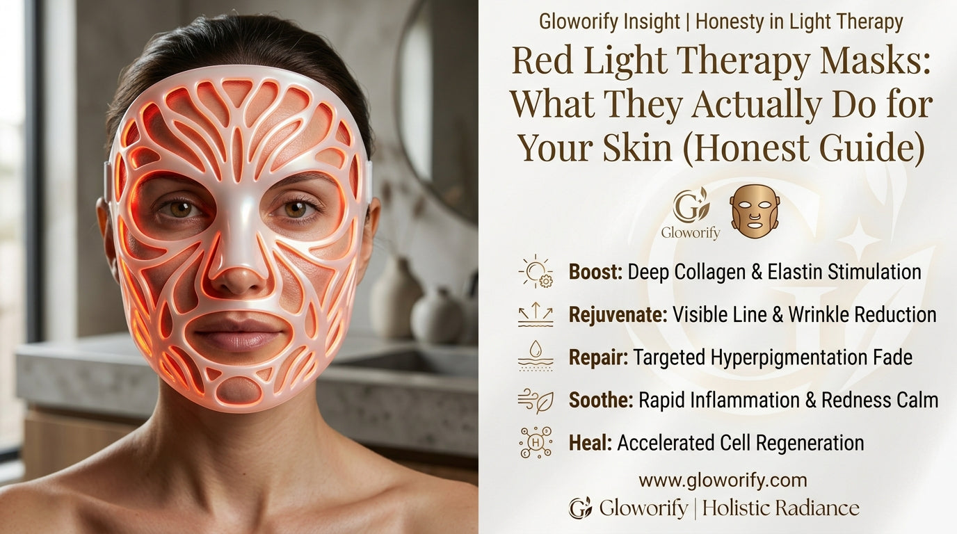 Red Light Therapy Masks: What They Actually Do for Your Skin (Honest Guide)