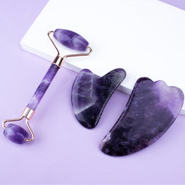 Glow Ritual Kit — Ice Roller + Gua Sha Set