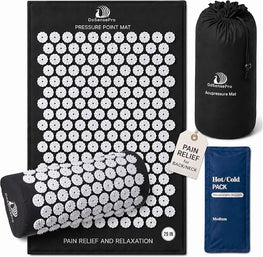 Acupressure Mat & Pillow Set — Back Pain & Sleep Support