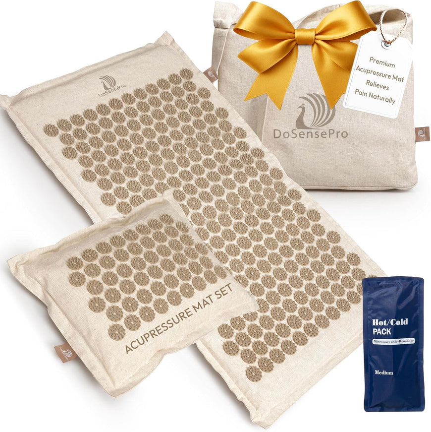 Acupressure Mat & Pillow Set — Back Pain & Sleep Support