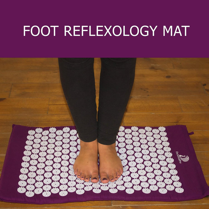 Acupressure Mat & Pillow Set — Back Pain & Sleep Support