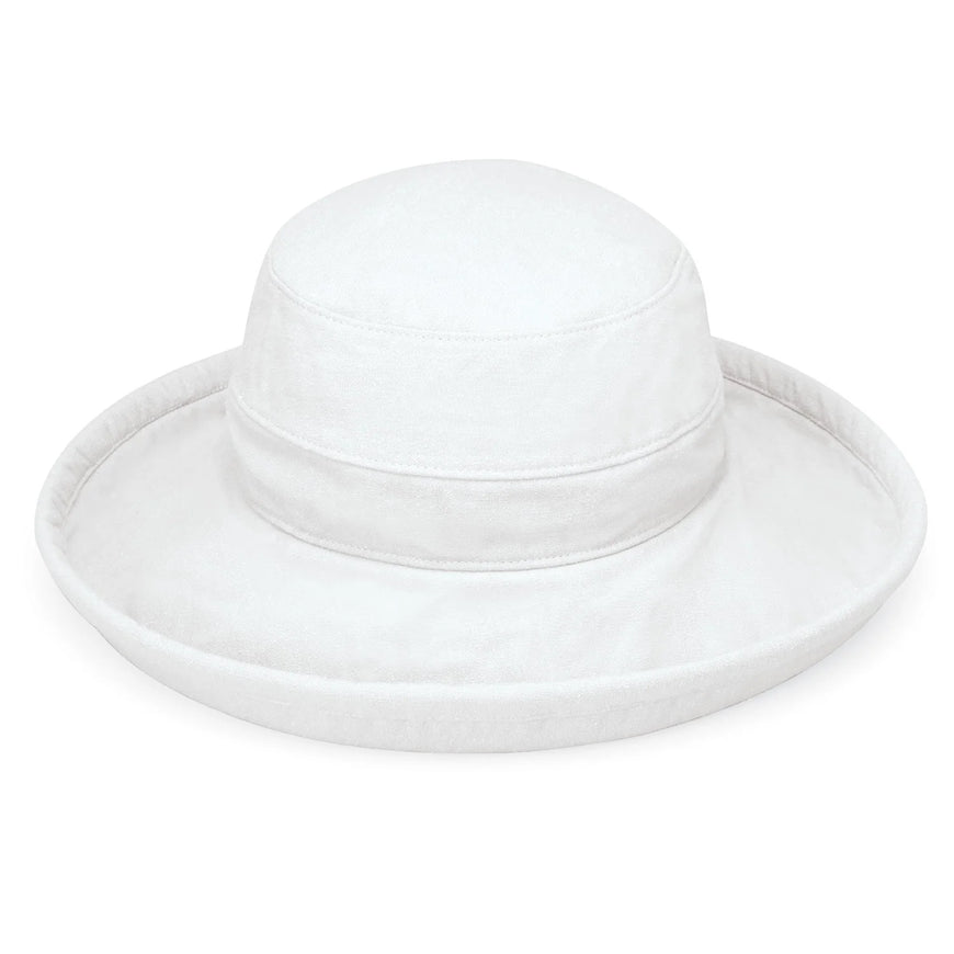 white hat for sun