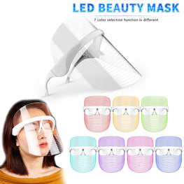 LED Red Light Therapy Face Mask — 7-Color Skin Rejuvenation