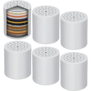 15-20 Stage Filtered Shower Head with Replacement Filter